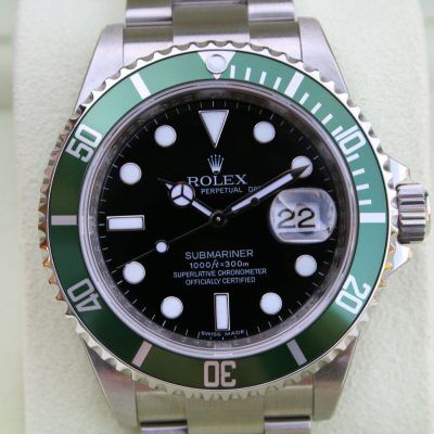 Rolex Submariner 16610LV Green Bezel 50th Anniversary Z NIB | SD
