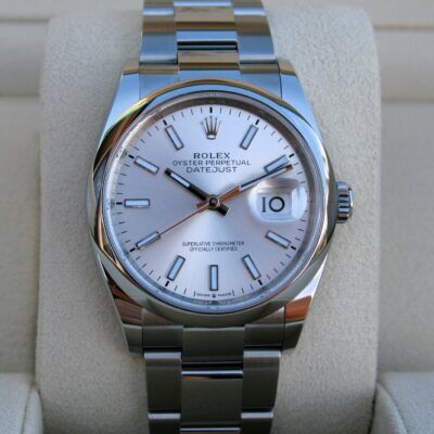 Rolex 116264 TURN-O-GRAPH WATCH WHITE DIAL | SD Watches